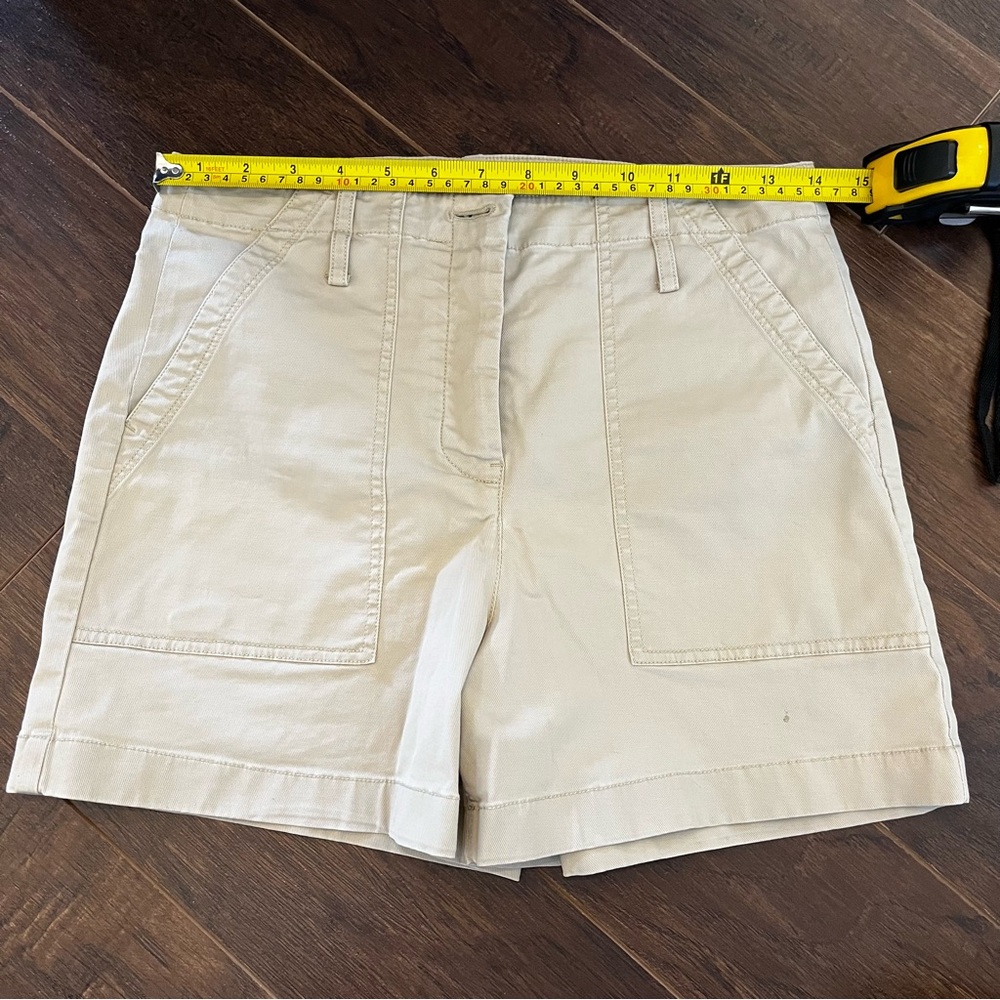 Theory Tan Shorts